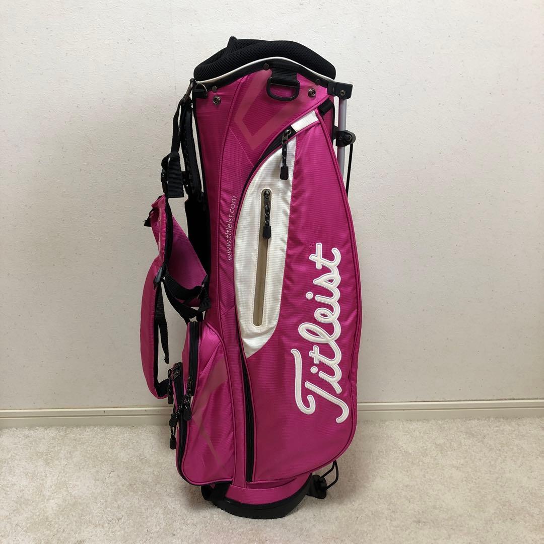 K❗️美品❗️キャディバッグ　レディース　スタンド式