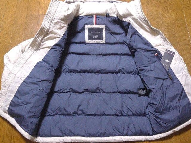 L日本サイズ位新品トミーヒルフィガーUSA限定極暖蓄熱 ダウンジャケット同機能