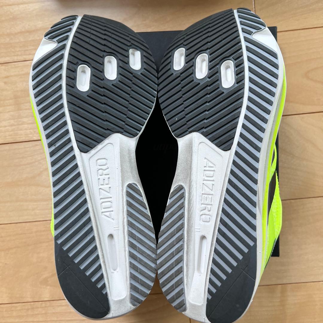【adidas】ADIZERO SL2 ライトスパイク　メンズ　ネオンイエロー