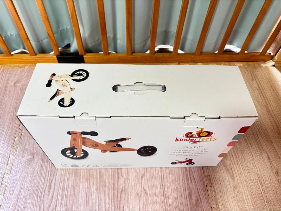 バランスバイク 木製 ヴィンテージ 貴重 キンダーフィーツ CORAL