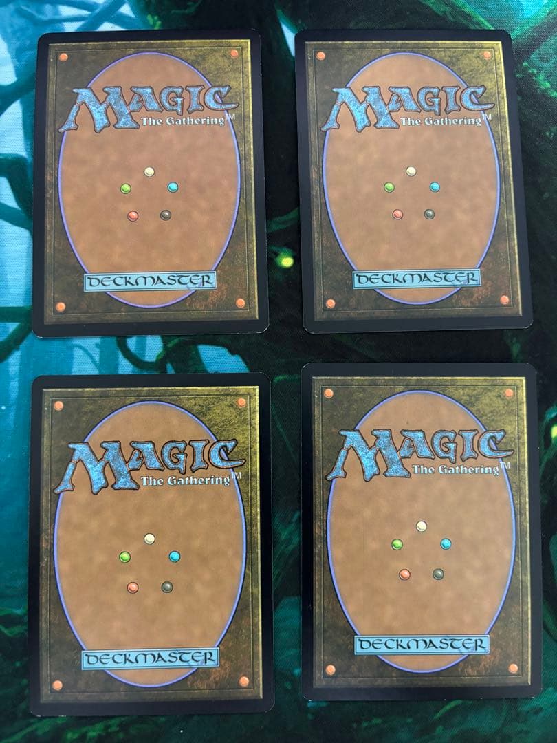 沸騰する小湖　ZEN版　英語FOIL 4枚セット