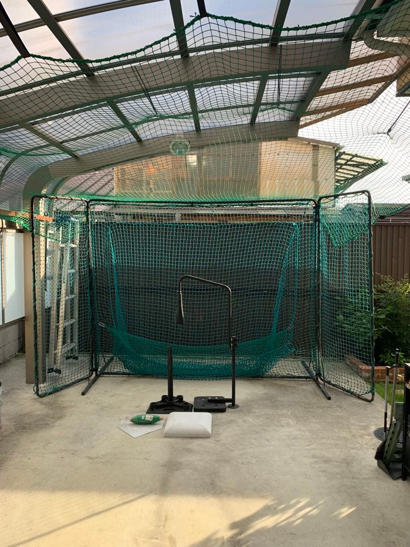 バッティングネット　硬式　バッティングティー等　 引き取り限定