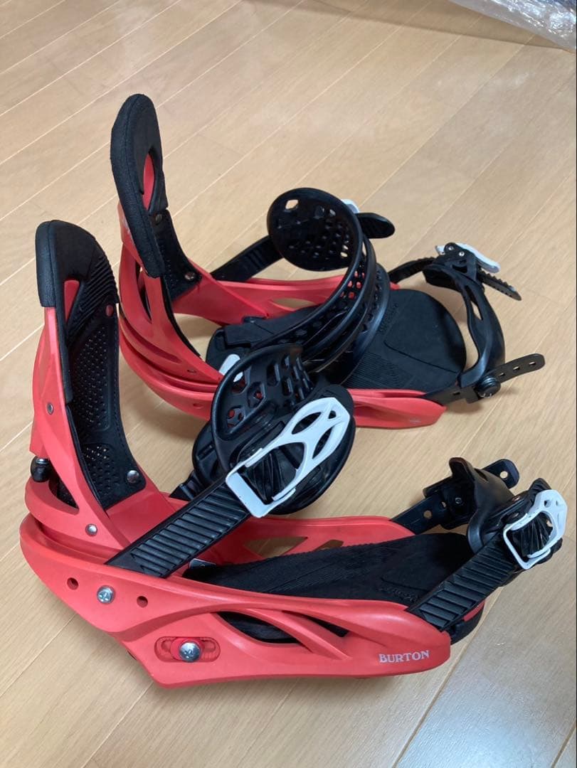 LEXA スノーボードビンディング 赤
