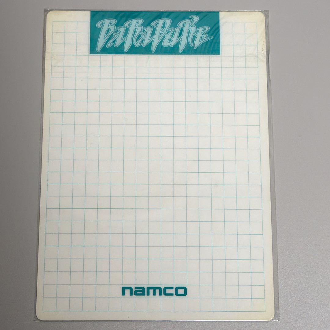 【希少】バラデューク 下敷き ナムコ 1985年 当時もの レトロ文具