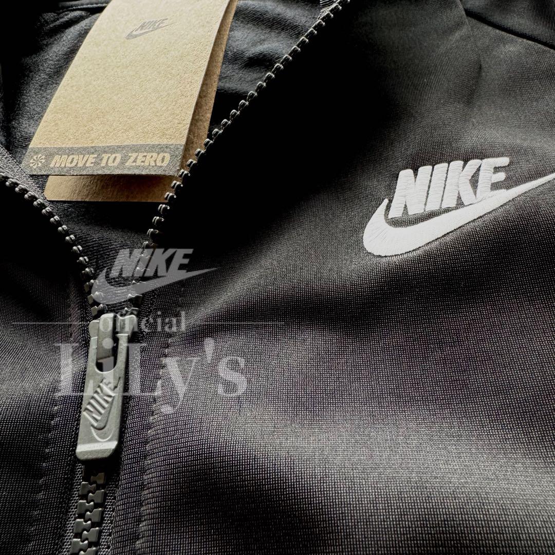 【Ｓサイズ】ナイキ上下セットアップ　ブラック　ロゴ刺繍　スウォッシュ　新品未使用