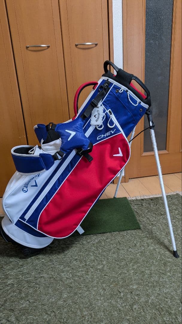 美品　キャロウェイ スタンドキャディーバッグ　CHEV