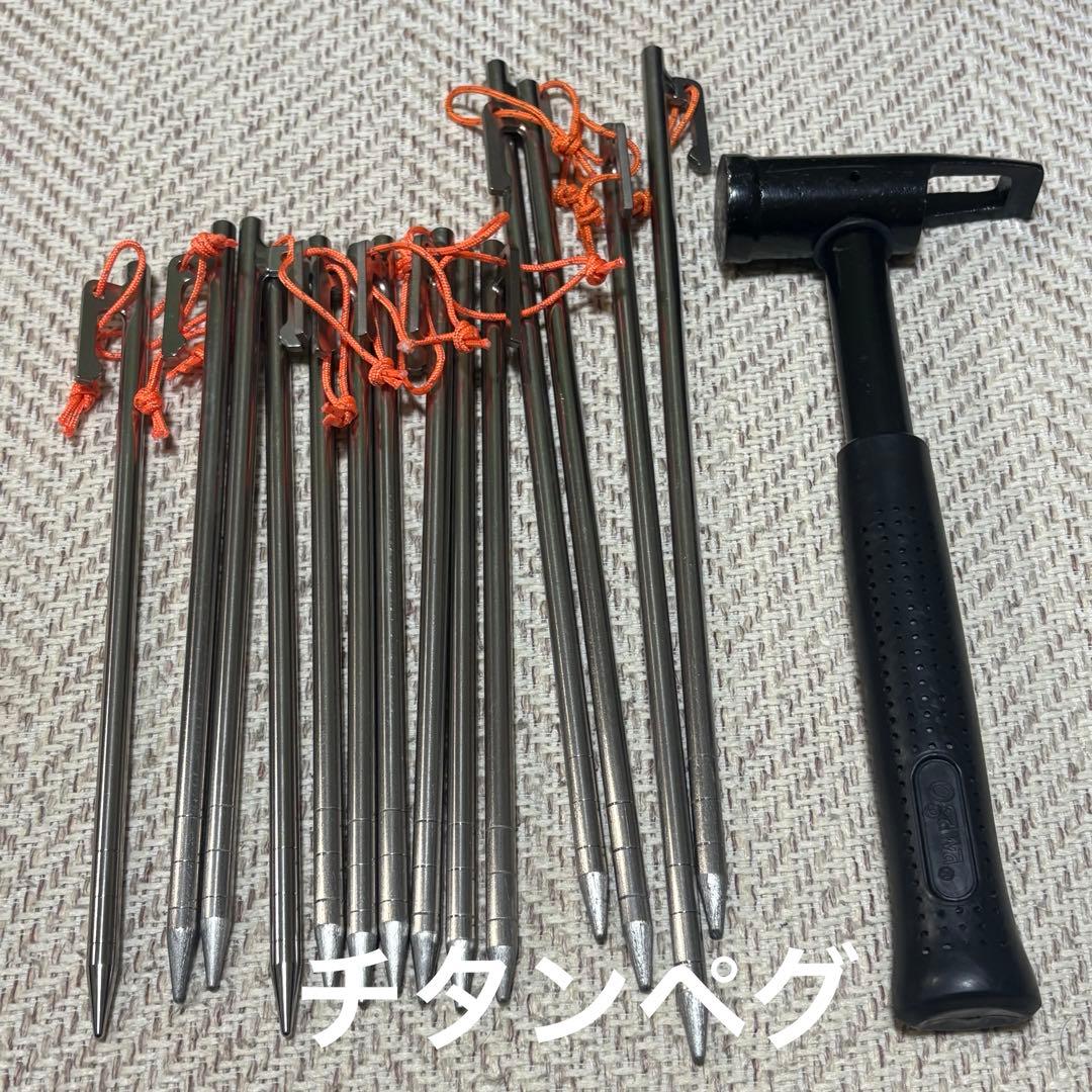 【即日発送】オガワ　ヴィガス2 前室跳ね上げポール、グランドシート　セット