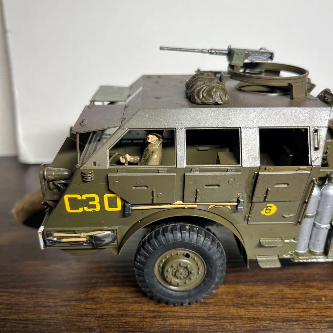 1/35 アメリカ軍　M25 戦車運搬車　クォードガントラクター