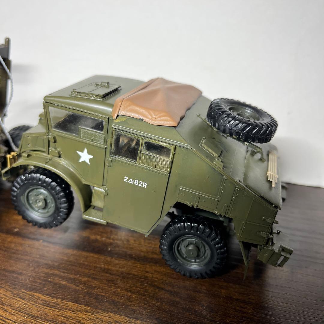1/35 アメリカ軍　M25 戦車運搬車　クォードガントラクター