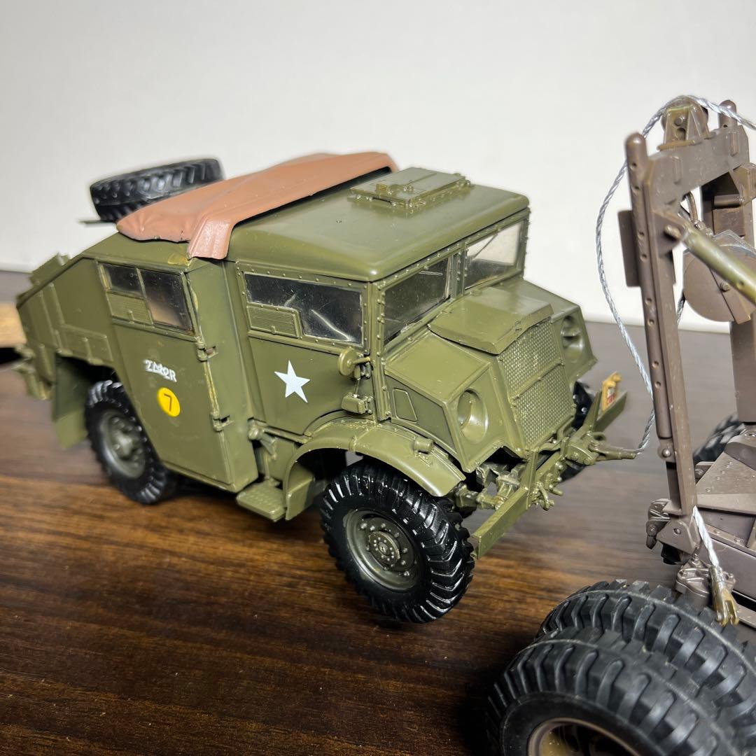 1/35 アメリカ軍　M25 戦車運搬車　クォードガントラクター