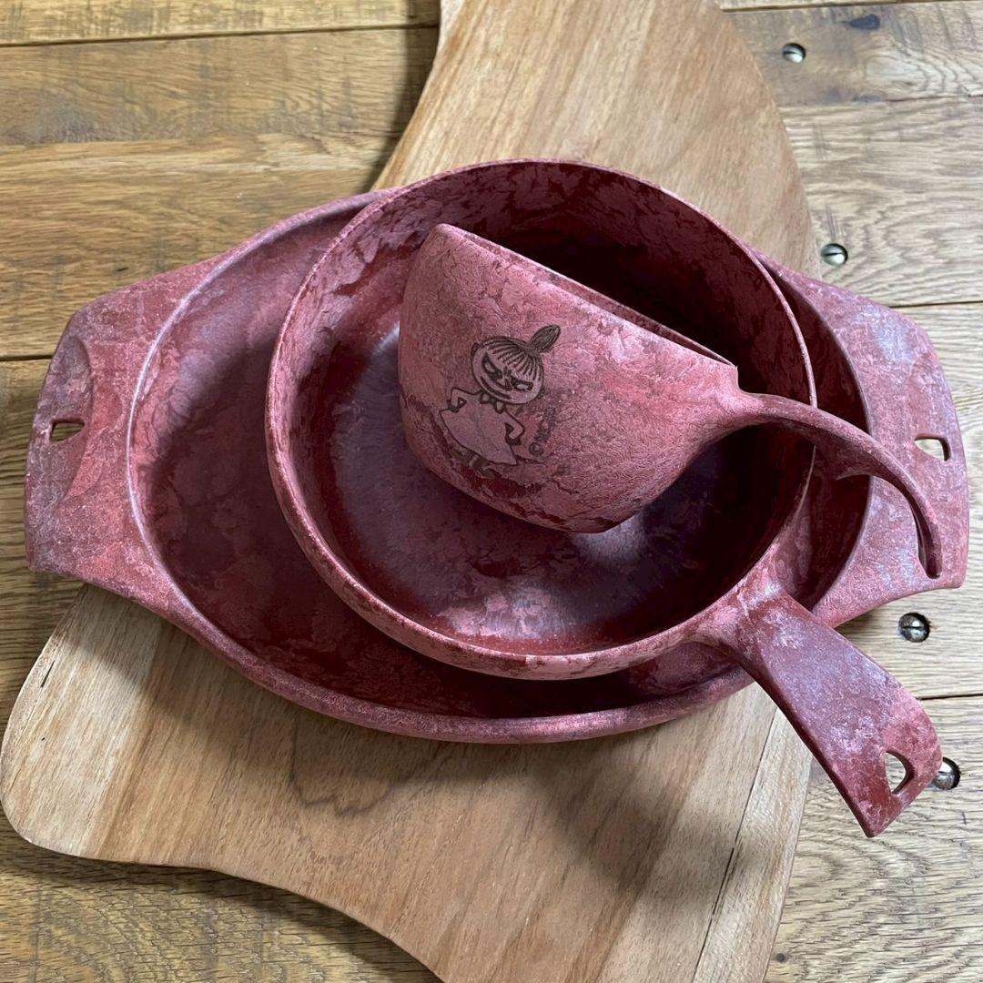 まとめ　KUPILKA（クピルカ）　ディッシュセット 3点×2　ムーミンコラボ有