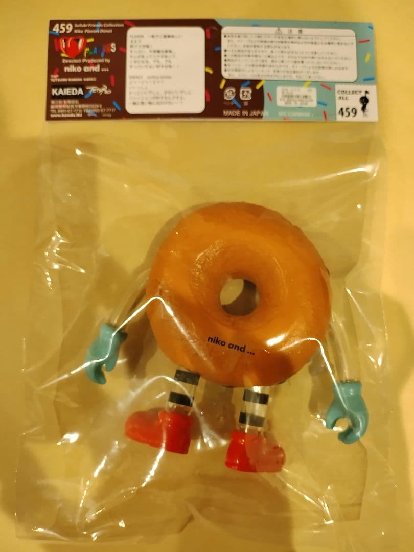 niko and コラボ FLAVORS フレーバーズ ソフビ ドーナツ