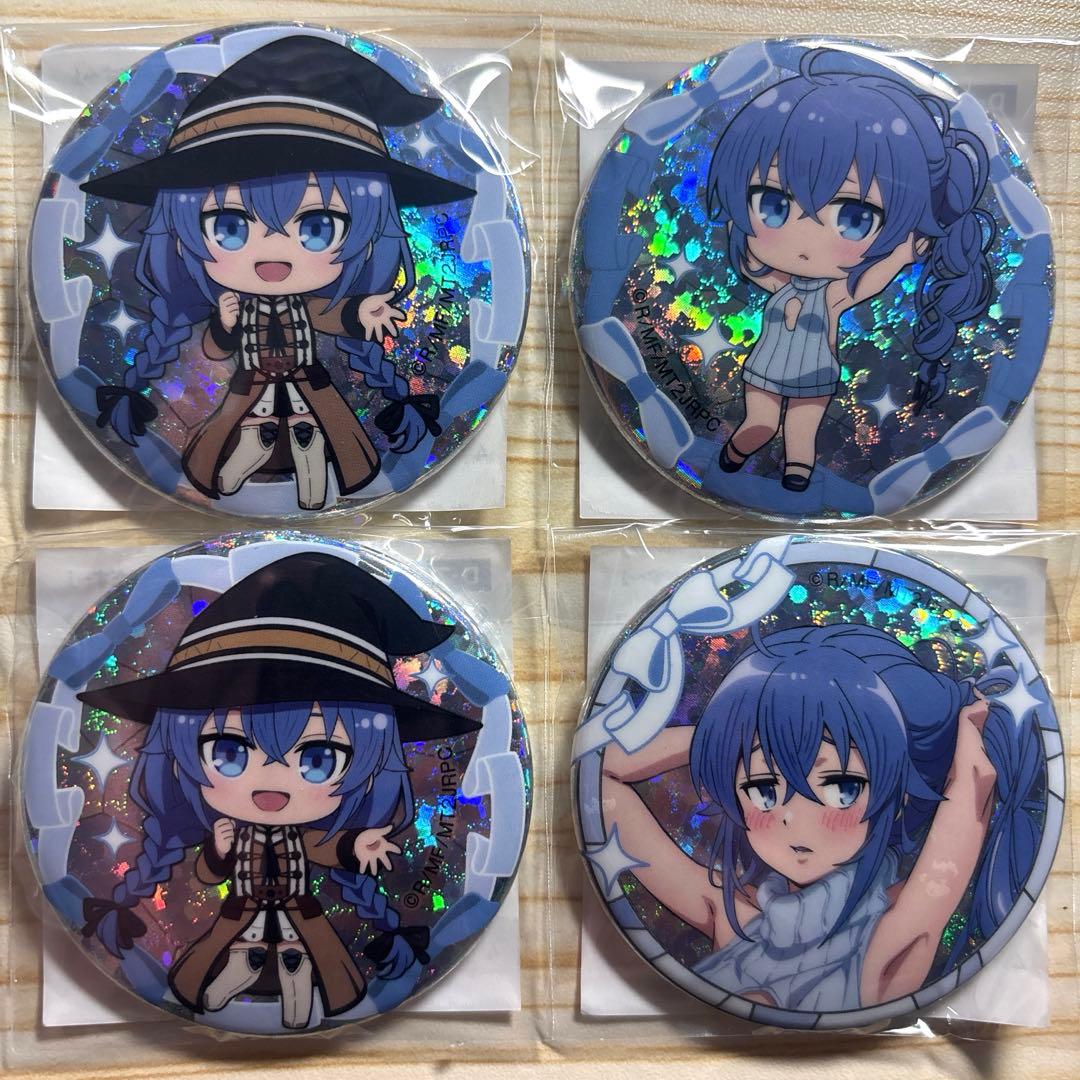 無職転生　ロキシー　ニットワンピ　ホロ　缶バッジ　4点セット