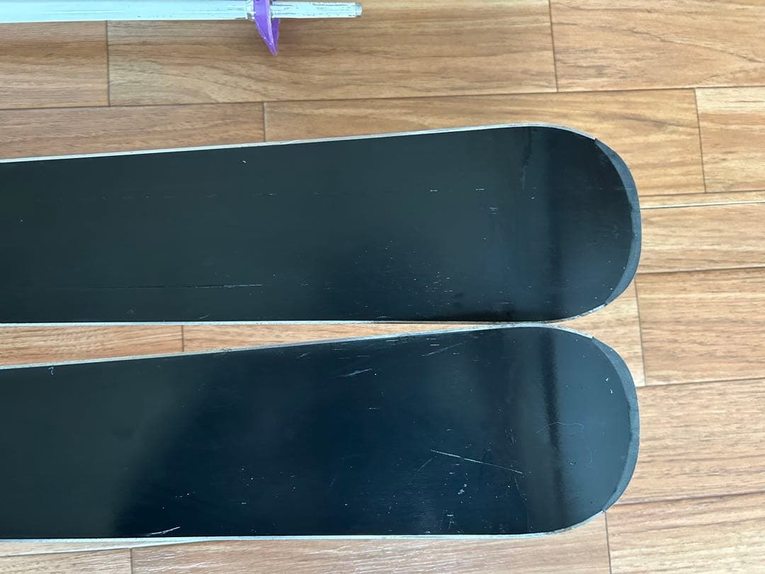 KAZAMA 152cm レディース　スキー板　ストック