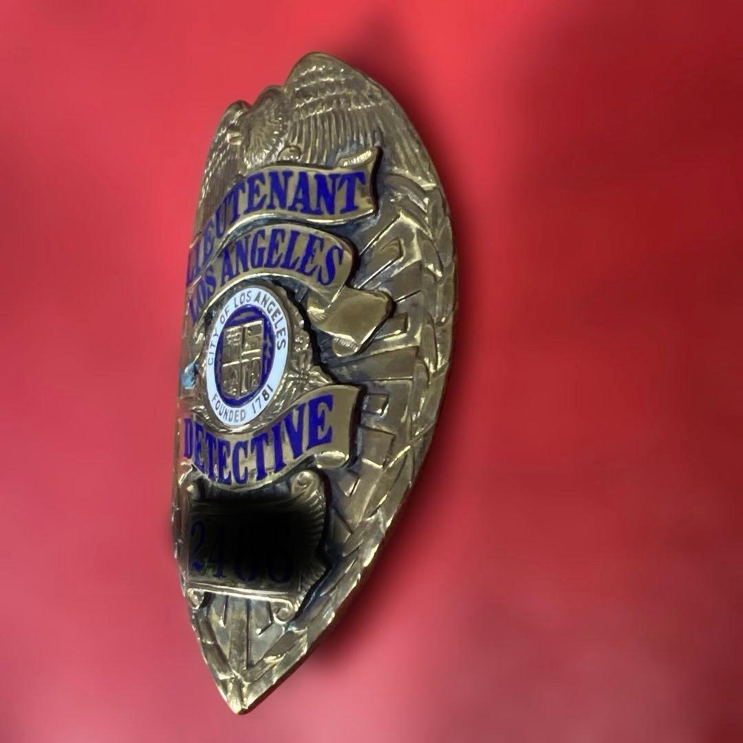 モ*ス様 ロス市警バッジ Lieutenant Detective #2○○○（