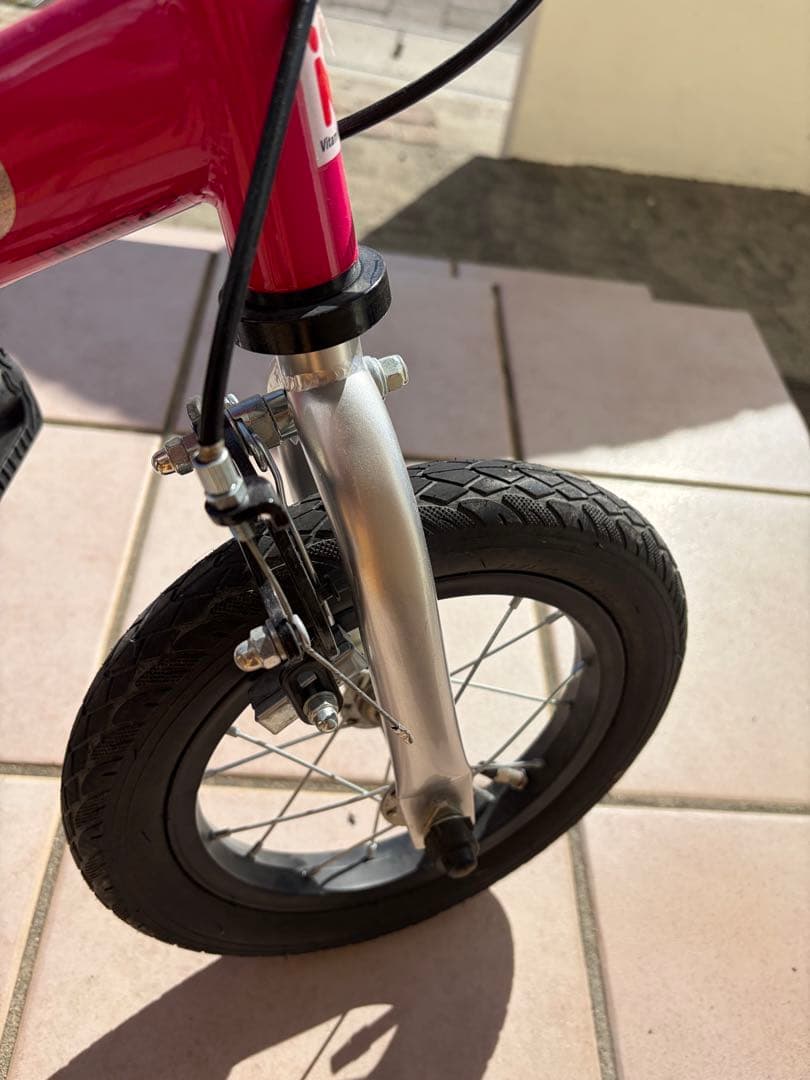 【中古】へんしんバイク2 12インチ ピンク