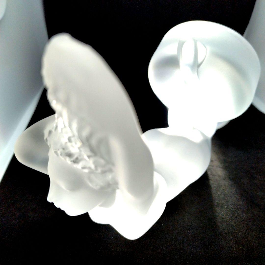 新品LALIQUEラリック裸婦像クリシスラジエターキャップカーマスコットバカラ