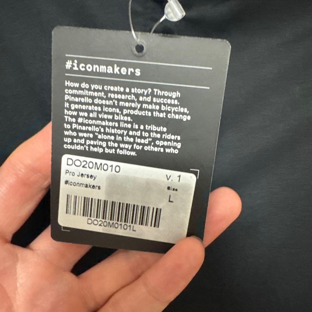 ピナレロ　アイコンメーカーズ　プロジャージ Lサイズ