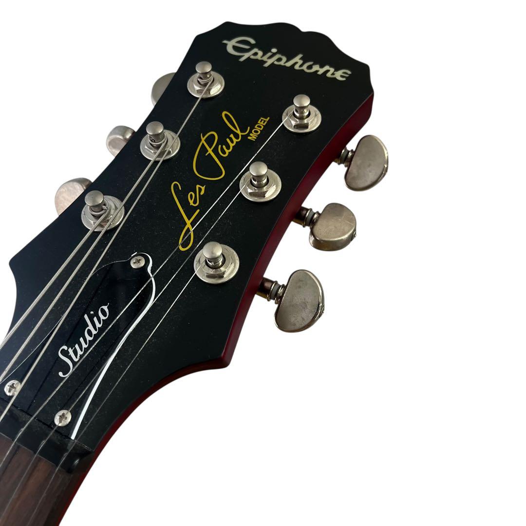 Epiphone les paul studio レスポール　ワインレッド
