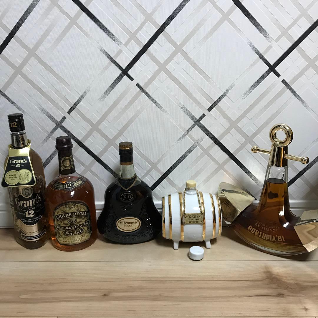 ヘネシー＊グランツ＊カミュ＊シーバスリーガル