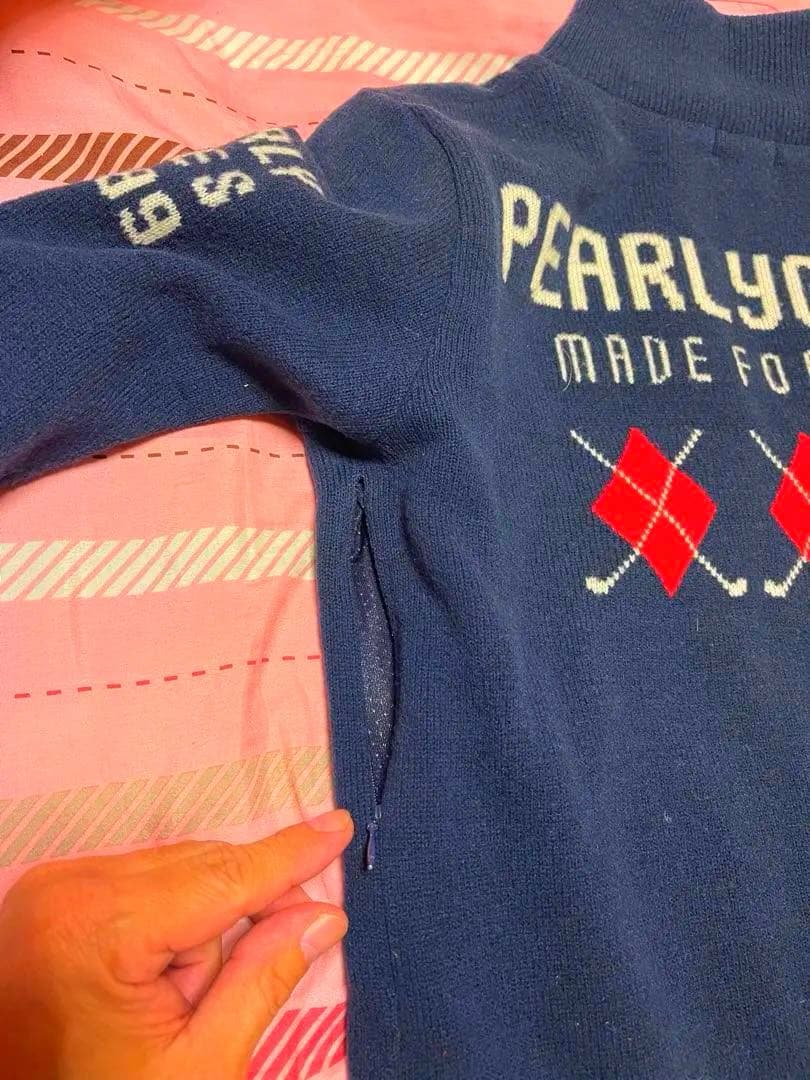 パーリーゲイツ ダブルジップアップ セーター サイズ4