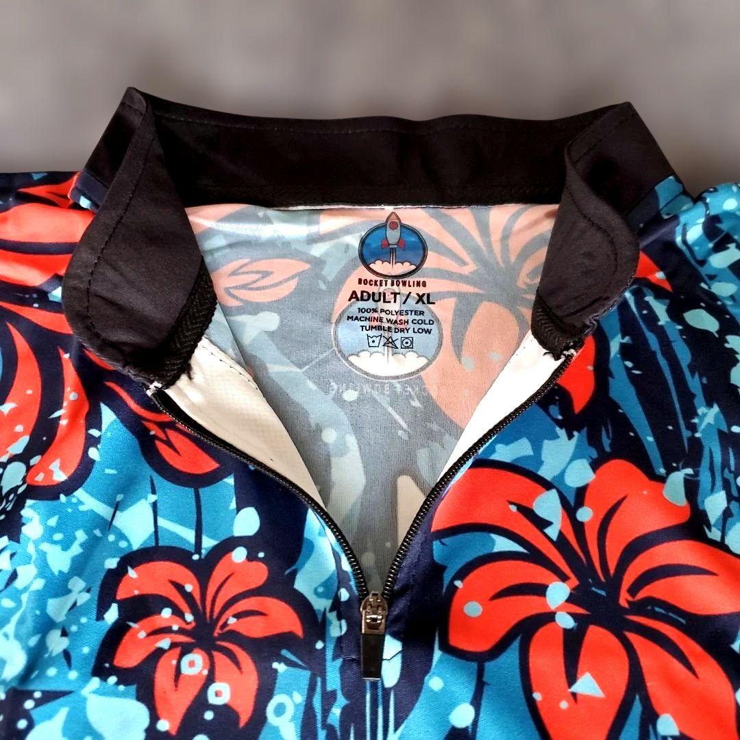 ✨日本未発売✨モーティブ 【2XL】　ブルー 大きめ　ボウリングウェア