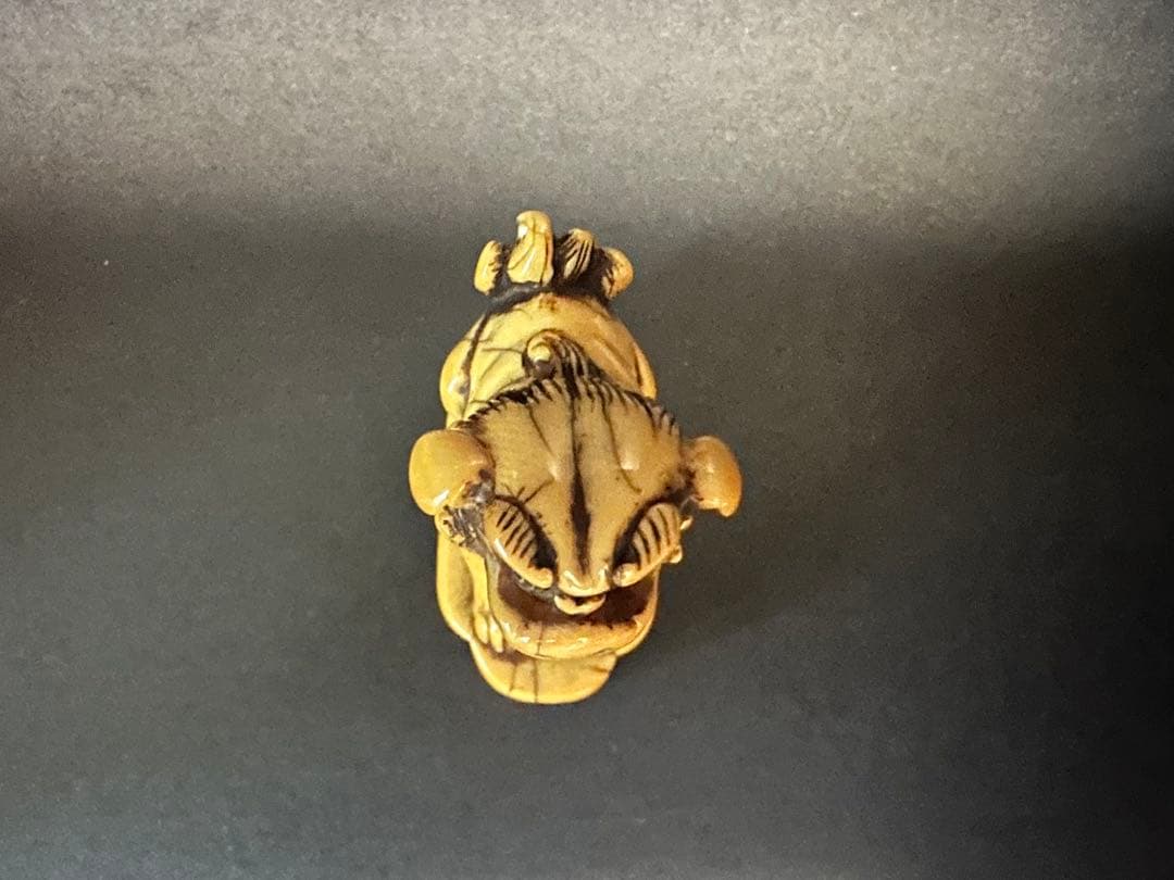 根付(netsuke) 獅子の根付　江戸時代