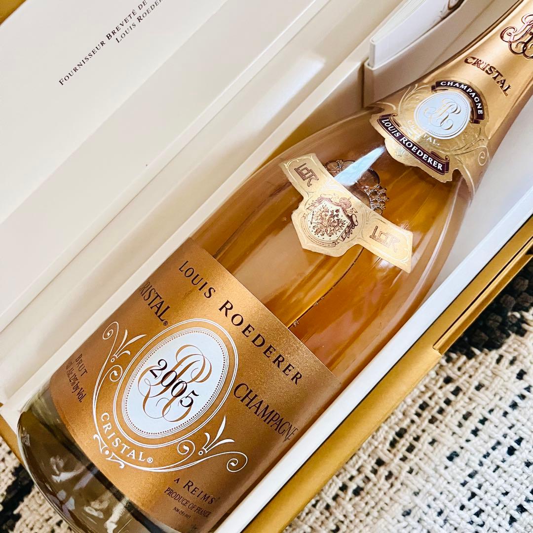 新品！状態◎ルイ・ロデレール・クリスタル シャンパン 2005