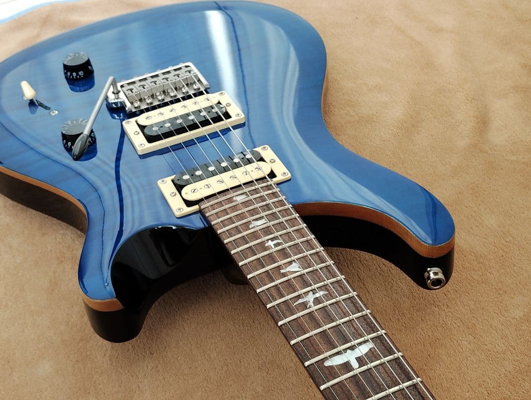 PRS SE Custom 24 Blue Mateo 美品 マグナムロックペグ