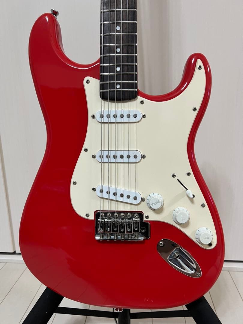 squier stratocaster ストラトキャスター　マイカカラー　美品