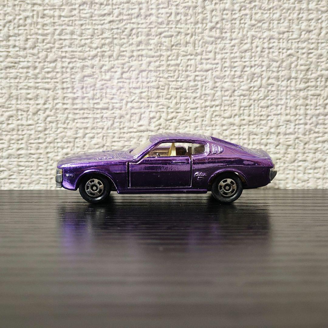 TOMICA　トミカ　トヨタ　セリカLB　2000GT　箱付き　紫メッキ　箱付き