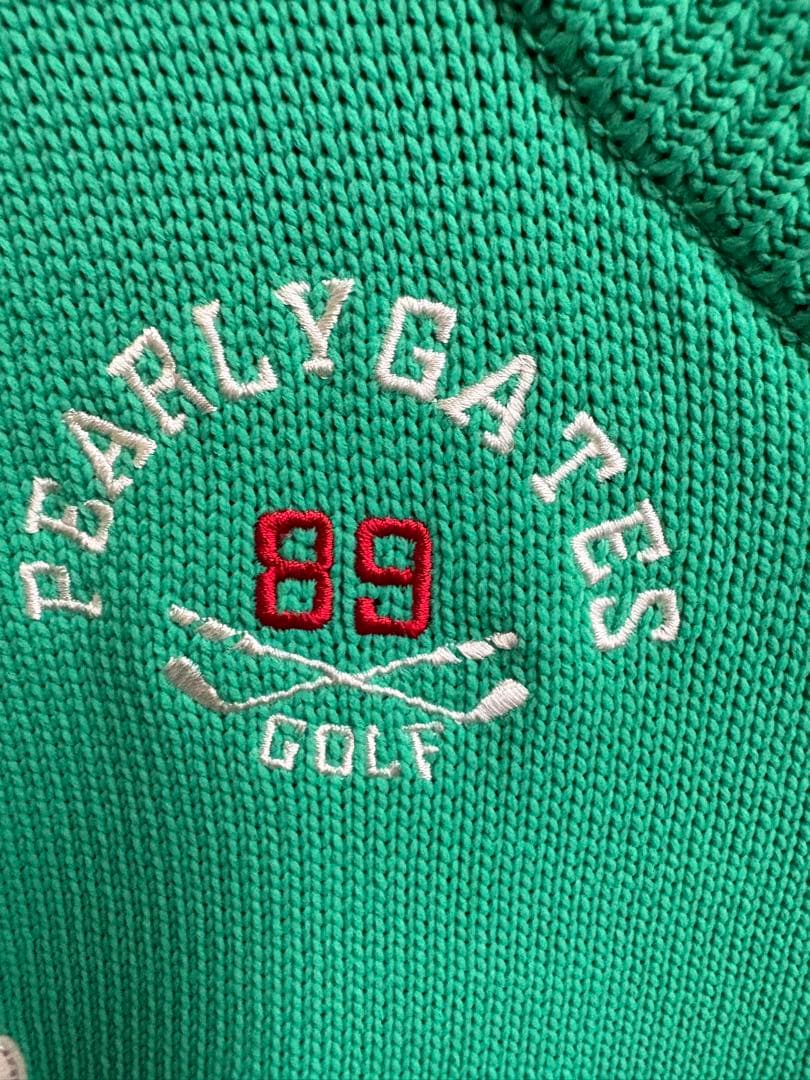 PEARLY GATES グリーン セーター 5
