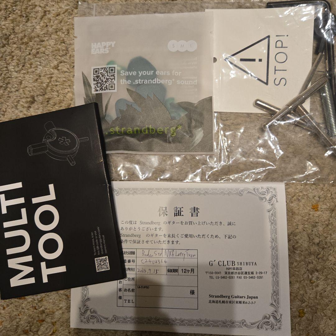 ギター strandbergBodenStandard NX6