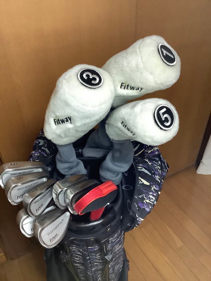 メンズ　ゴルフクラブセット　FIT WAY11本セット　キャディバッグ付