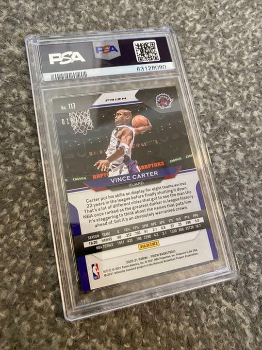 NBA カード Vince carter PSA10 123枚限定