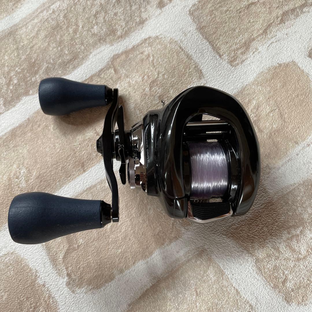 バリアルハンドル100ブラック　ファットノブネイビー(リール無し)