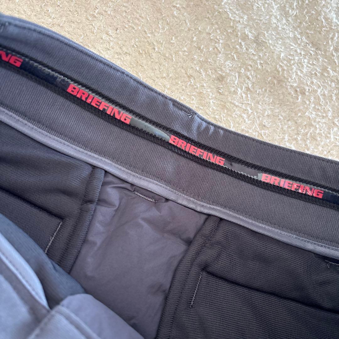 ブリーフィング　ハイブリッドダウンスカート　XS グレー　ホワイトロゴ　未使用
