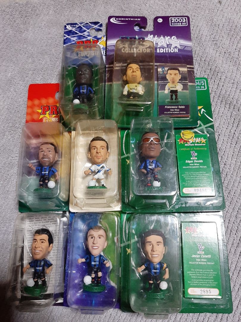 コリンシアン プロスターズ インテル 11体 まとめ売り フィギュア サッカー