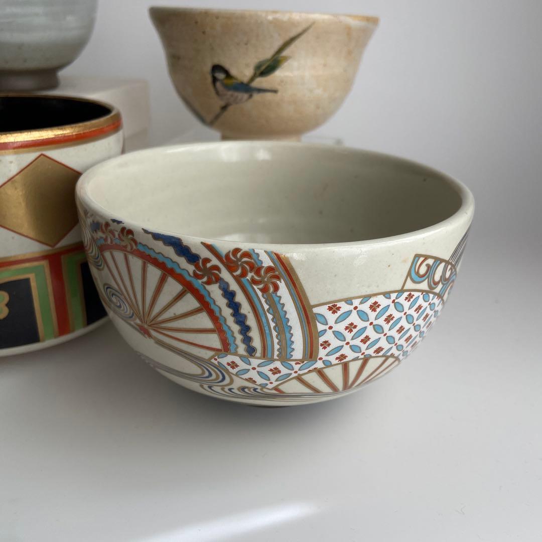 抹茶碗　5個 まとめ売り