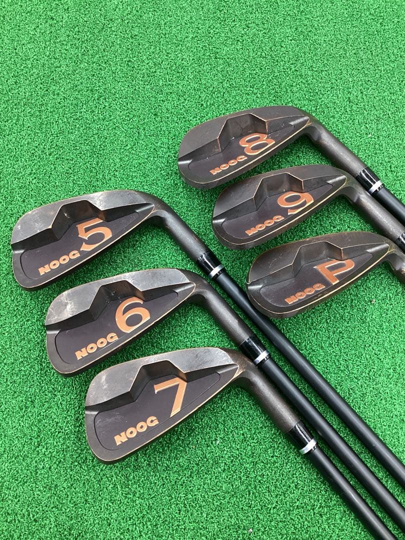 NOOG ワンレングスアイアン 5〜P 6本セット