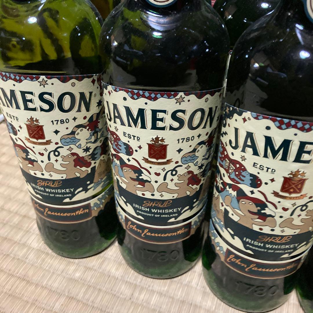 JAMESON 700ml 9本セット　シラップコラボ限定ラベル　旧ラベル
