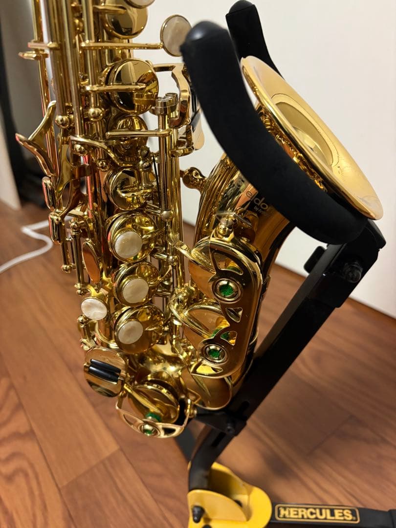 Antigua Eldon カーブドソプラノサックス　ヤナギサワブロンズネック付