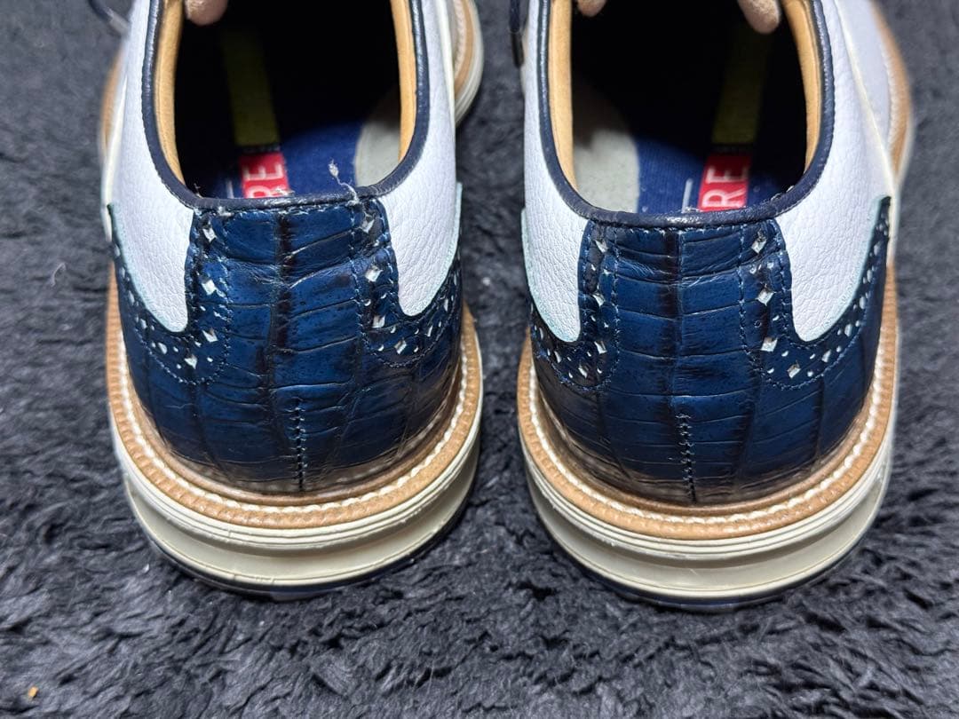 フットジョイ　FOOTJOY ゴルフシューズ ホワイト/ネイビー