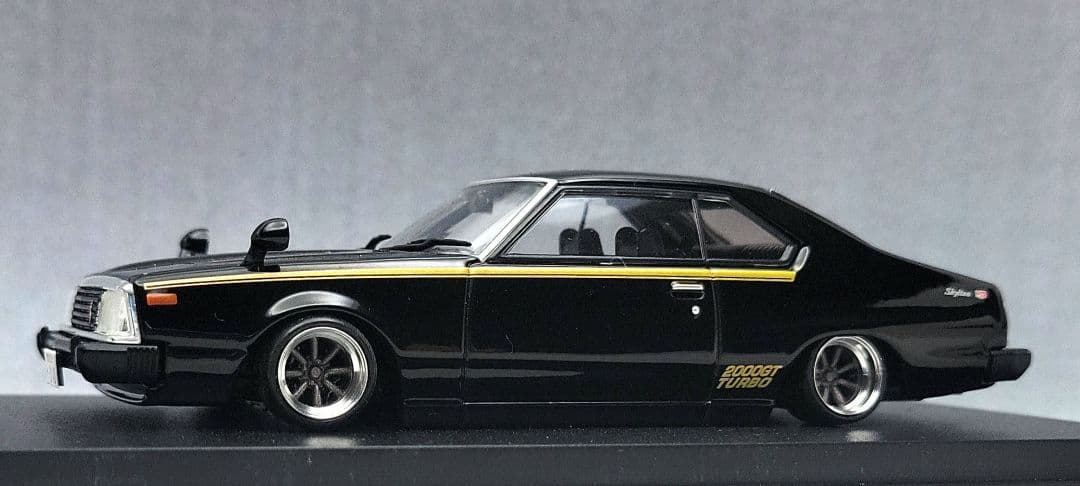 1/43　スカイライン改　ジャパン2Dr　ワタナベ　ホイール　アルミ製　深リム