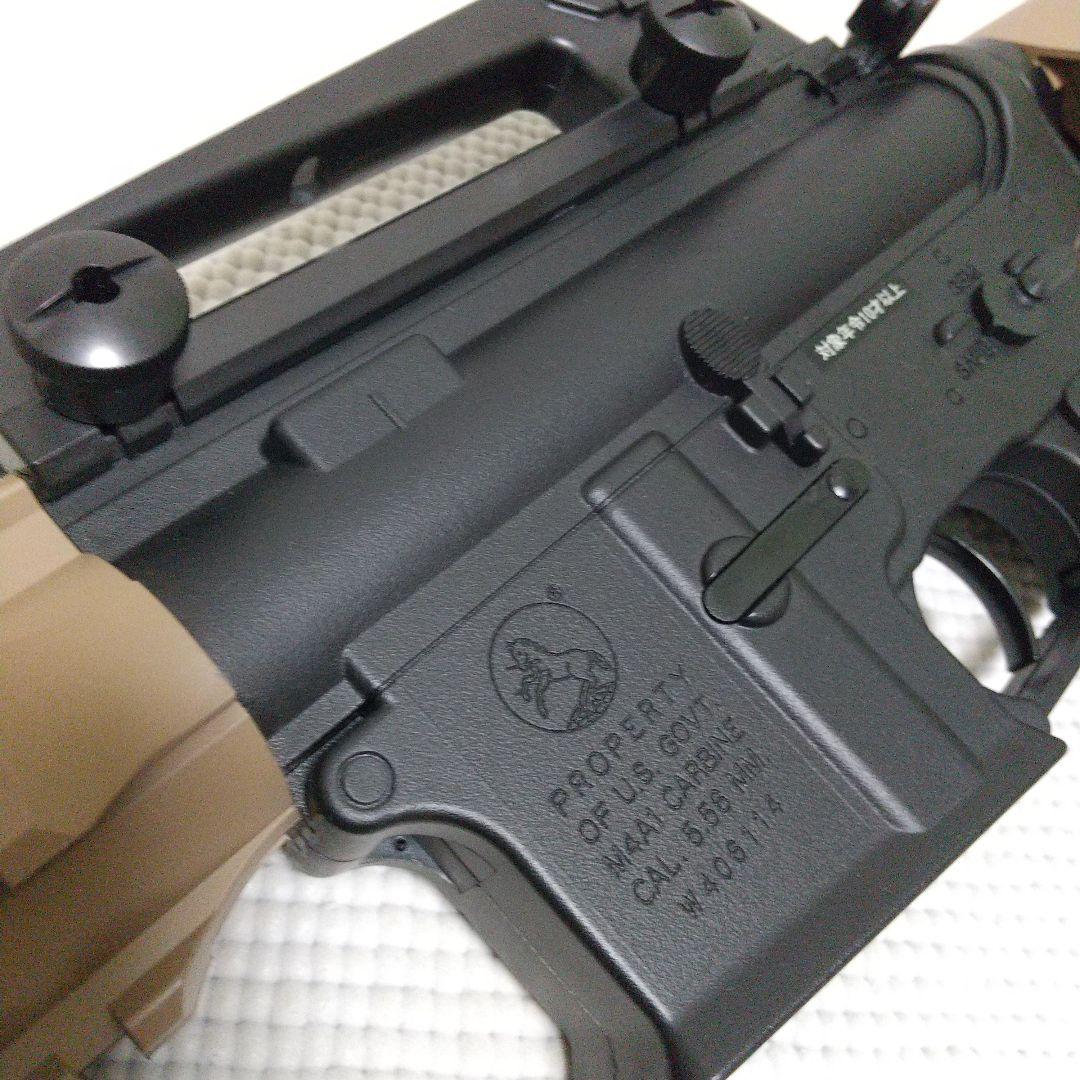 p*n様 美品 マルイ電動ガン『M4CQBタンカラーモデル』ライトプロ 10禁