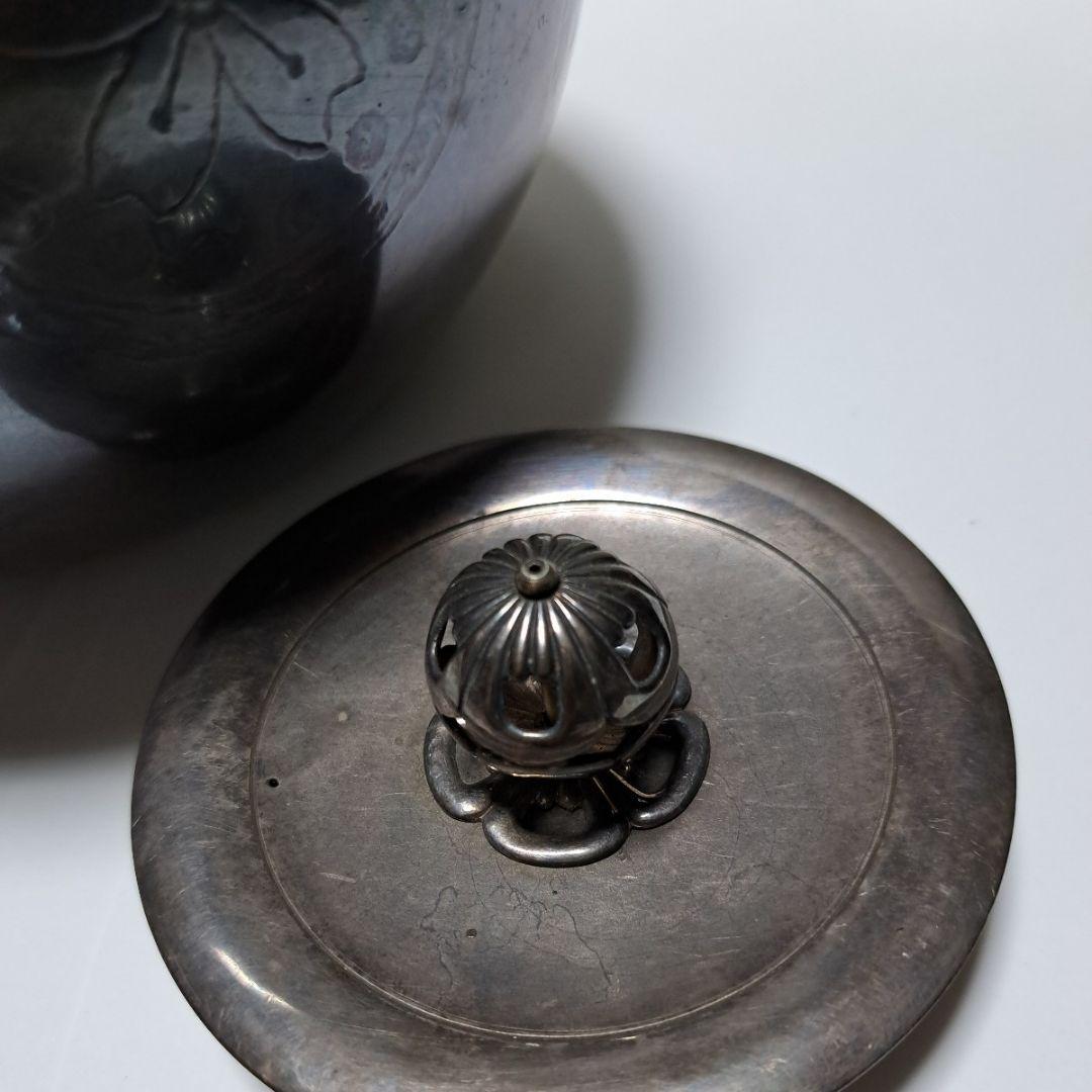 茶道具　銀瓶　高級骨董品　古美術　重さ720g