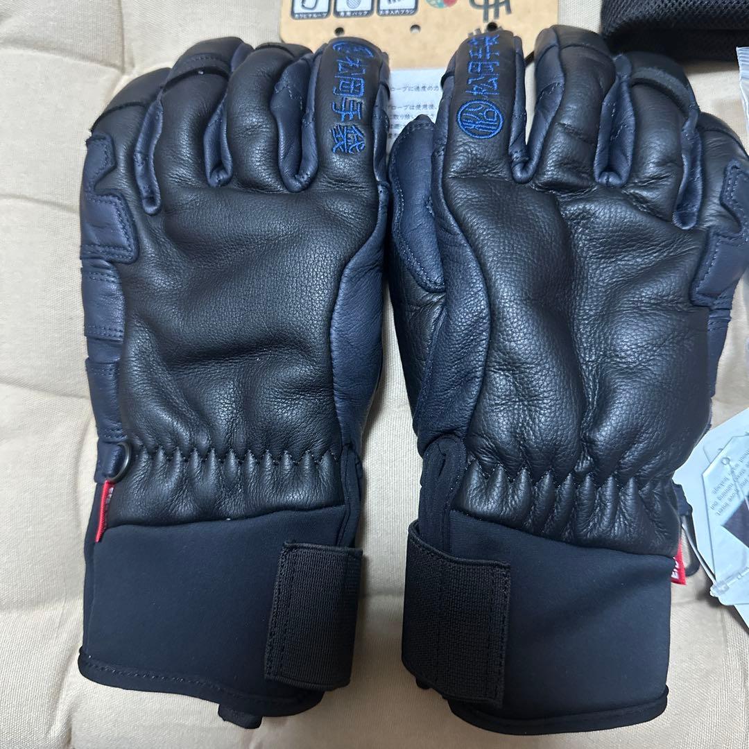 松岡手袋 ESK-2150エルゴグリップ 5フィンガー スキーグローブ S