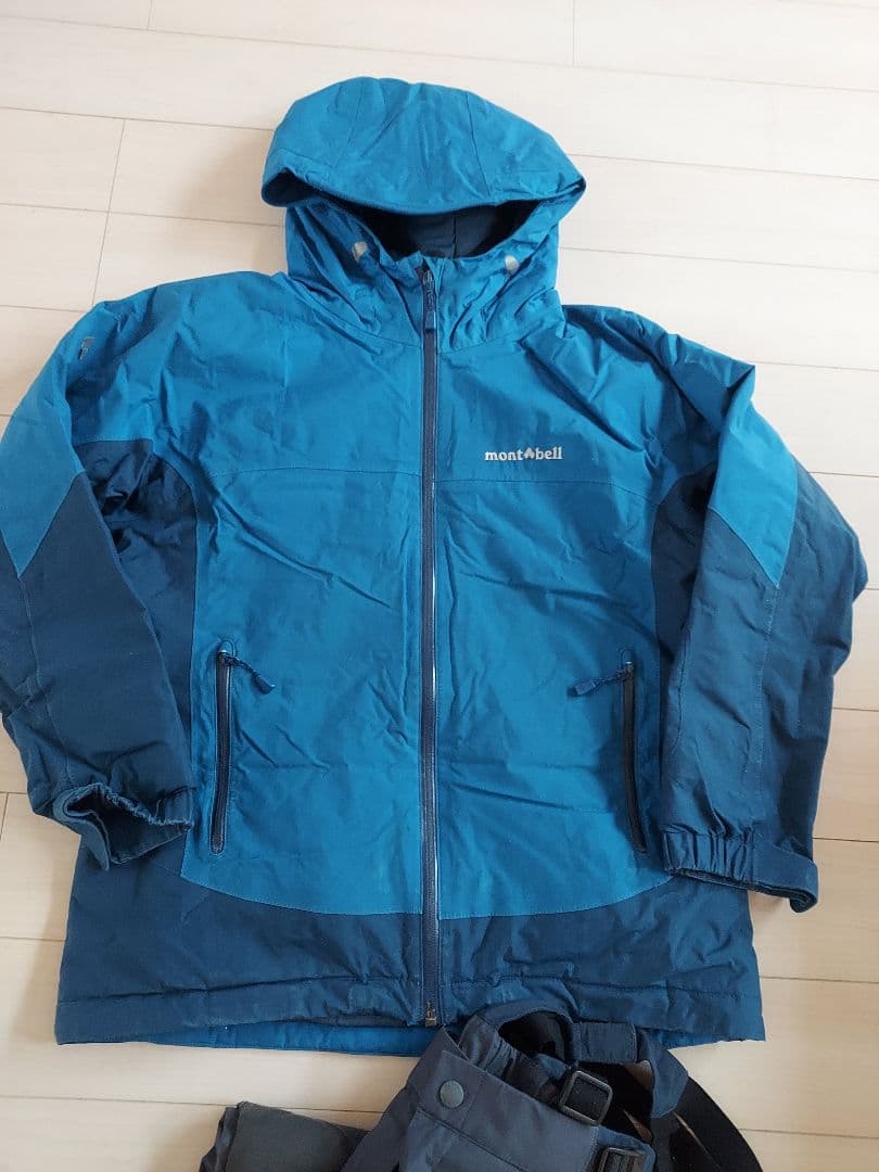 mont-bell パウダーステップ ジャケットアルパインパンツ上下150