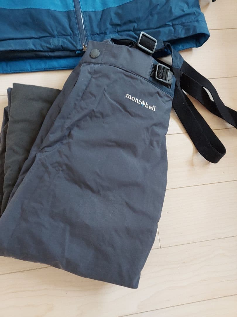 mont-bell パウダーステップ ジャケットアルパインパンツ上下150