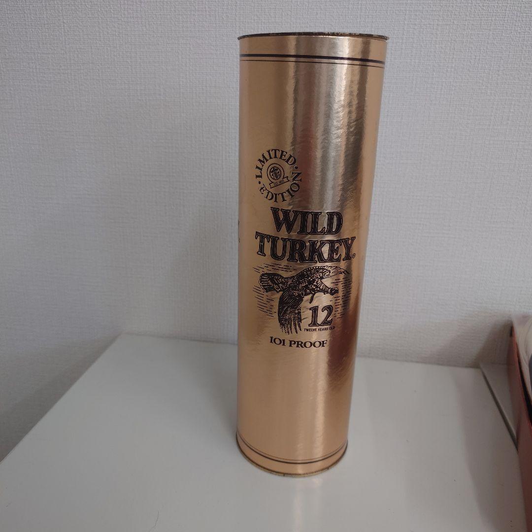 未開栓　ワイルドターキー　12年 リミテッドエディション　ゴールドラベル